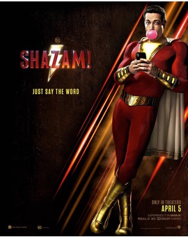 Nuevo póster de ¡SHAZAM!
