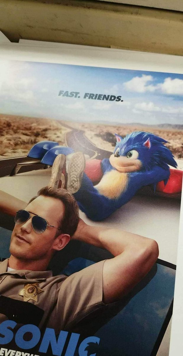 Filtrado póster de una versión temprana de SONIC