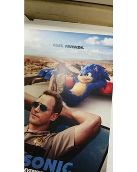 Filtrado póster de una versión temprana de SONIC