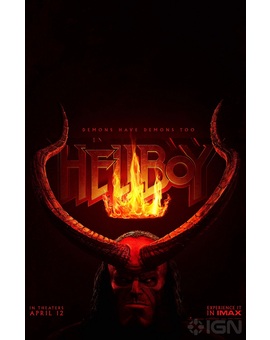 Póster de HELLBOY, trailer el jueves