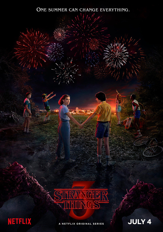 STRANGER THINGS 3, el 4 de julio. Y FELIZ AÑO 2019