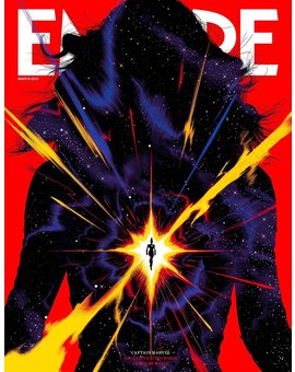 Portada de EMPIRE de CAPITANA MARVEL