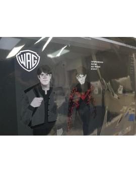 Supuesto arte conceptual de la  película animada que se estaría preparando de BATMAN DEL FUTURO