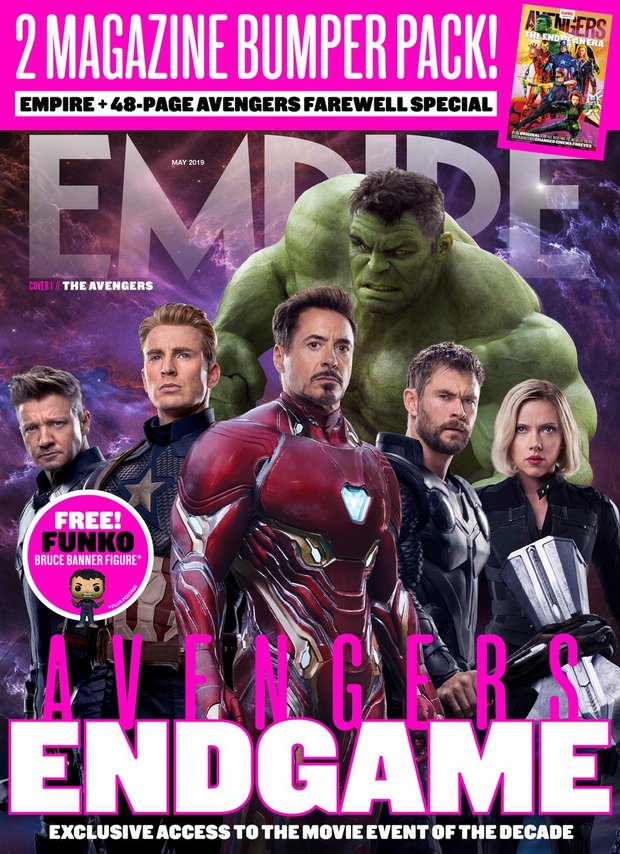 Portada de EMPIRE con los VENGADORES 