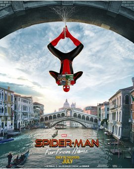 Venecia, póster de SPIDER-MAN LEJOS DE CASA