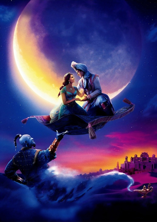 Póster sin texto de ALADDIN