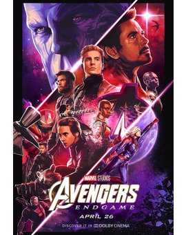 ÉPICO vistazo especial y póster de Dolby Cinema de VENGADORES ENDGAME