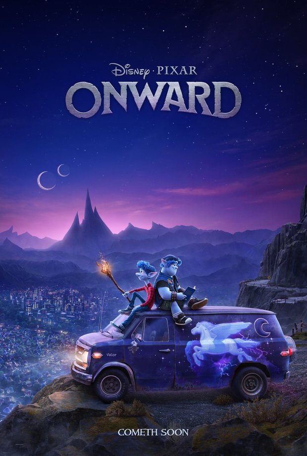 Póster de ONWARD, mañana trailer