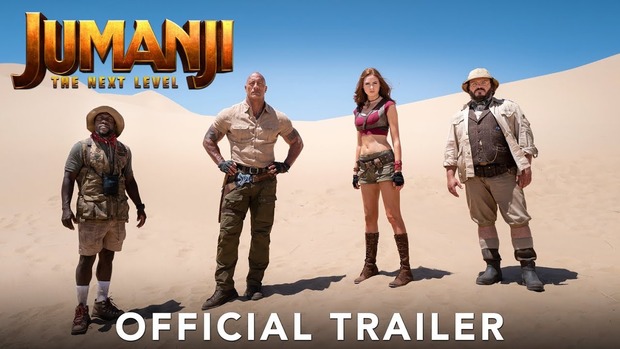 Primer trailer de JUMANJI EL SIGUIENTE NIVEL