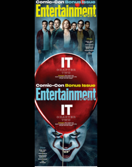 IT (Eso) Capìtulo II en portadas del número especial de la Cómic Con de  Entertainment Weekly