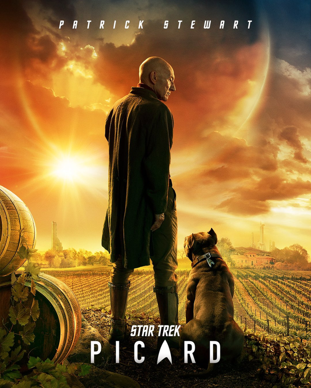 Nuevo póster de STAR TREK John Wick... digo PICARD