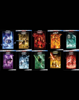 Todas las nuevas carátulas individuales de  STAR WARS para Estados Unidos