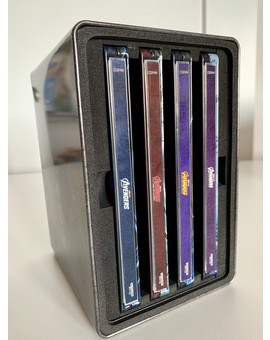 Fotos de la colección de Los Vengadores en steelbook exclusiva de Best Buy