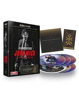 JOHN WICK La Trílogía 4K Edición Coleccionista francesa