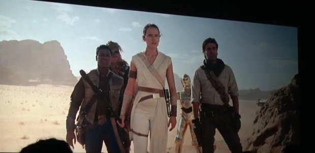 Filtrado anuncio de 10 segundos de EL ASCENSO DE SKYWALKER de la D23