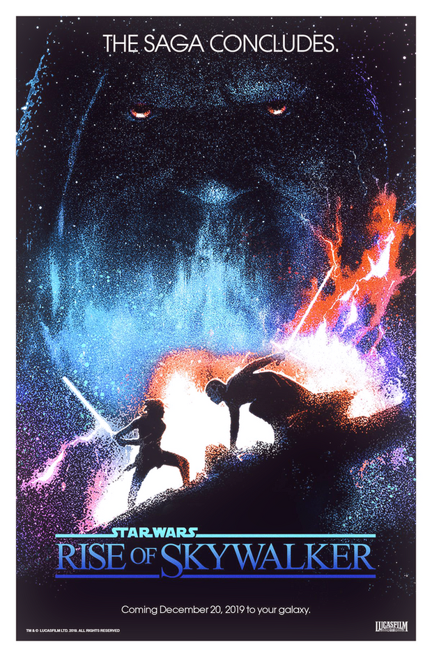 Descripción de lo mostrado de El Ascenso de Skywalker en el D23, y póster estilo El Retorno del Jedi