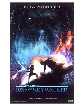Descripción de lo mostrado de El Ascenso de Skywalker en el D23, y póster estilo El Retorno del Jedi
