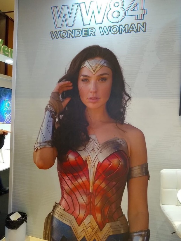 Foto promocional de Wonder Woman 84, de la Licensing Expo Latam