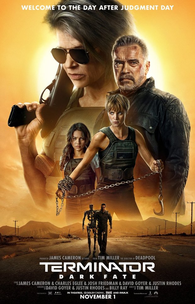 Póster y nuevo trailer de TERMINATOR Destino Oscuro