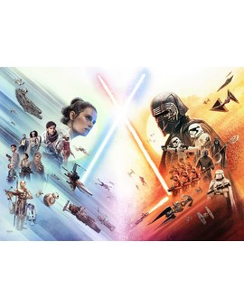 Póster completo de Brian Rood de El Ascenso de Skywalker
