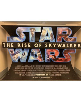 Pieza promocional de cine de El Ascenso de Skywalker y clip en vídeo de la compañía de vuelos United