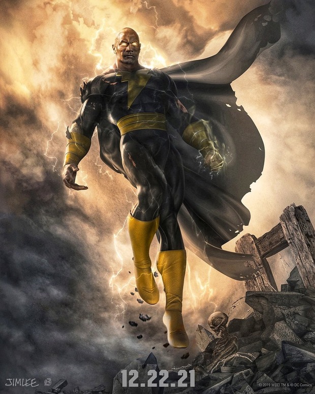 Dwayne johnson confirma BLACK ADAM para el 22 de diciembre de 2021
