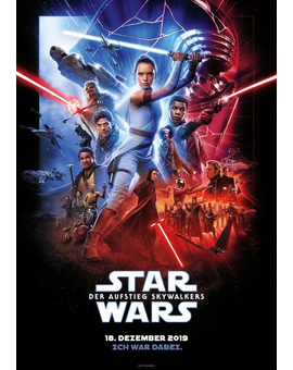 Póster alemán de El Ascenso de Skywalker