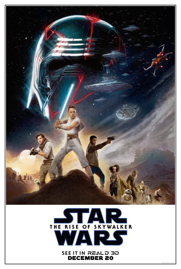 Otro póster de EL ASCENSO DE SKYWALKER