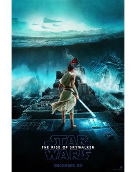 Póster de Adam Stothard de EL ASCENSO DE SKYWALKER, primero de una serie