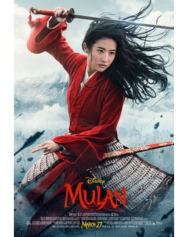 Nuevo póster de MULAN, mañana trailer