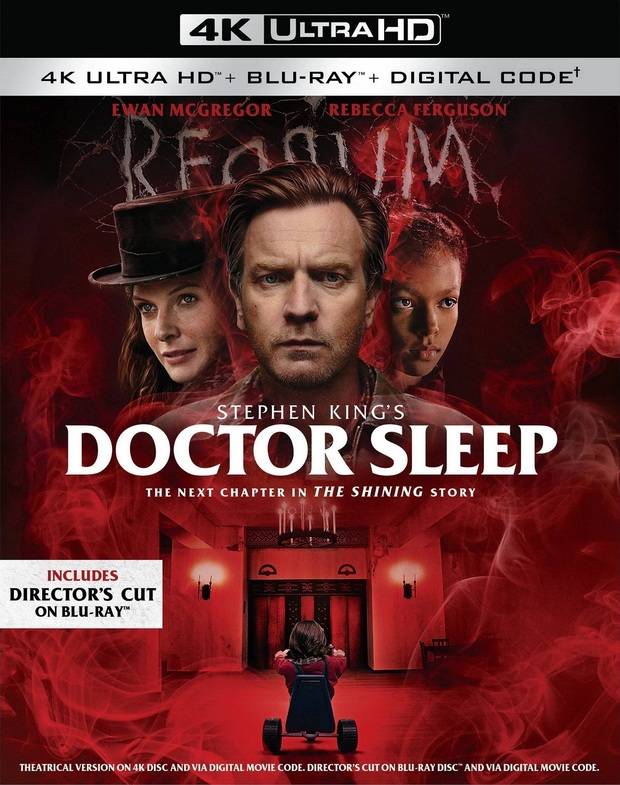 DOCTOR SUEÑO, 188 minutos para la versión del director y 32 minutos de extras