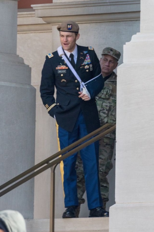 Primer vistazo a Wyatt Russell en el traje de U.S. Agent en Falcon y el Soldado de Invierno