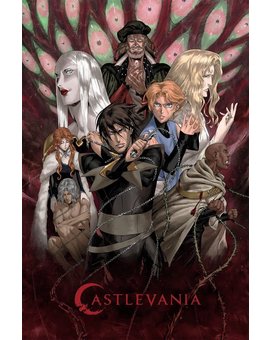 Póster de la tercera temporada de CASTLEVANIA que se estrena el 5 de marzo