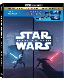 Edición limitada de Wallmart de El Ascenso de Skywalker