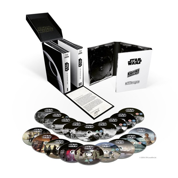 Duración de los extras del pack de STAR WARS LA SAGA SKYWALKER