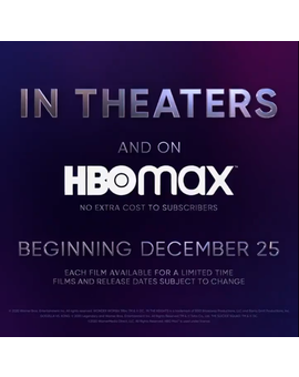 Warner Bros. estrenará a la vez las peliculas del 2021 en cines y Hbo Max