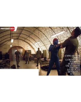 Nueva imagen de Mística en X-Men: Días del Futuro Pasado