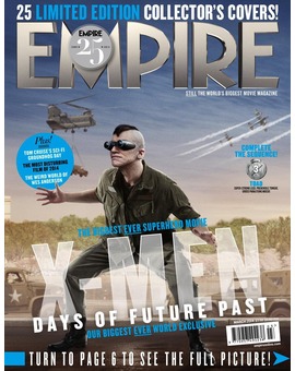 EMPIRE revela el secreto; Portada 3 de 25 de XMen Days of the Future Past, con Sapo