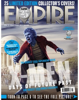 EMPIRE revela el secreto; Portada 7 de 25 de XMen Days of the Future Past, con Bestia