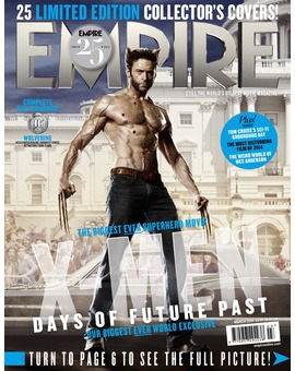 EMPIRE revela el secreto; Portada 11 de 25 de XMen Days of the Future Past, con Lobezno del pasado
