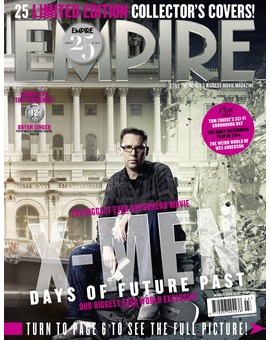 EMPIRE revela el secreto; Portada 12 de 25 de XMen Days of the Future Past, con Bryan Singer