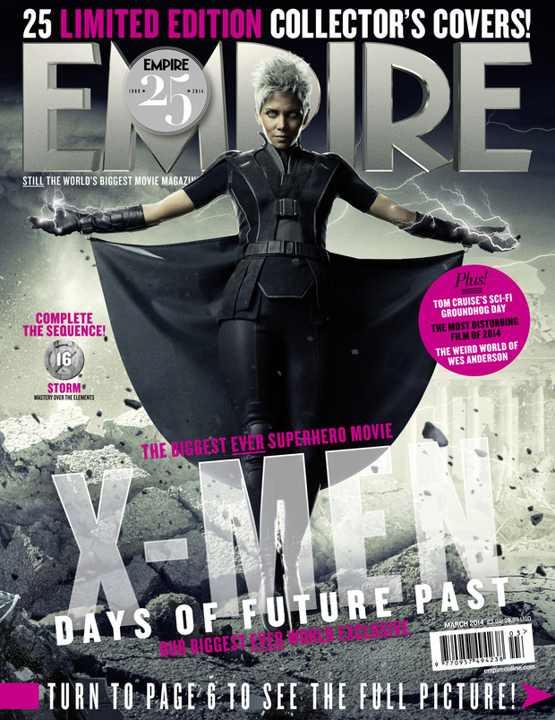 EMPIRE revela el secreto; Portada 16 de 25 de XMen Days of the Future Past, con Tormenta