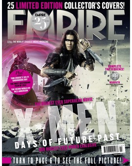 EMPIRE revela el secreto; Portada 18 de 25 de XMen Days of the Future Past, con Warpath
