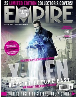 EMPIRE revela el secreto; Portada 22 de 25 de XMen Days of the Future Past, con Iceman