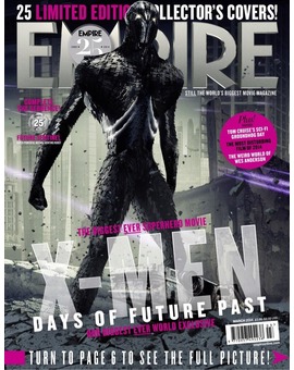 EMPIRE revela el secreto; Portada 25 de 25 de XMen Days of the Future Past, con el Centinela del futuro