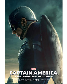 Nuevo póster HD del Capitán América: El Soldado de Invierno con el Capitán 