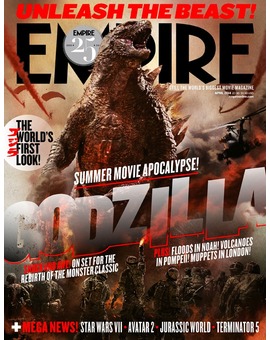 "UNLEASH THE BEAST". Nueva portada de EMPIRE con Godzilla
