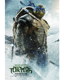 Teenage Mutant Ninja Turtles, póster de Leonardo