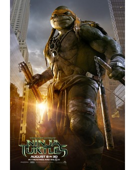Teenage Mutant Ninja Turtles, poster de Michelangelo