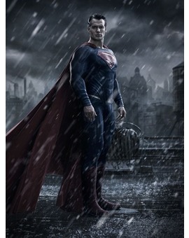 Primer vistazo de Superman en Batman v Superman Dawn of Justice vía USA today